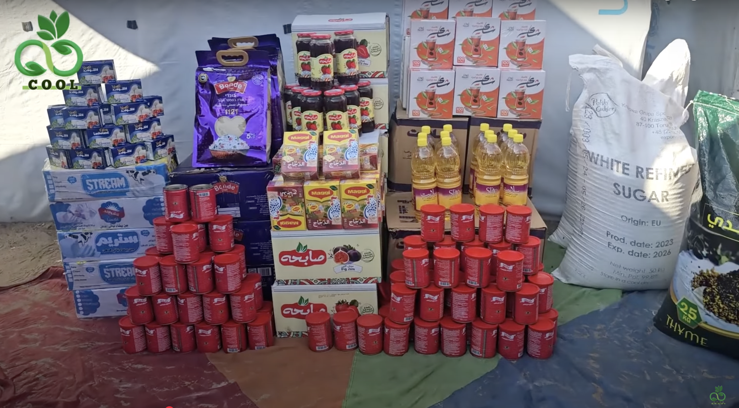 Distribution of pantry staples and bulk food items - image