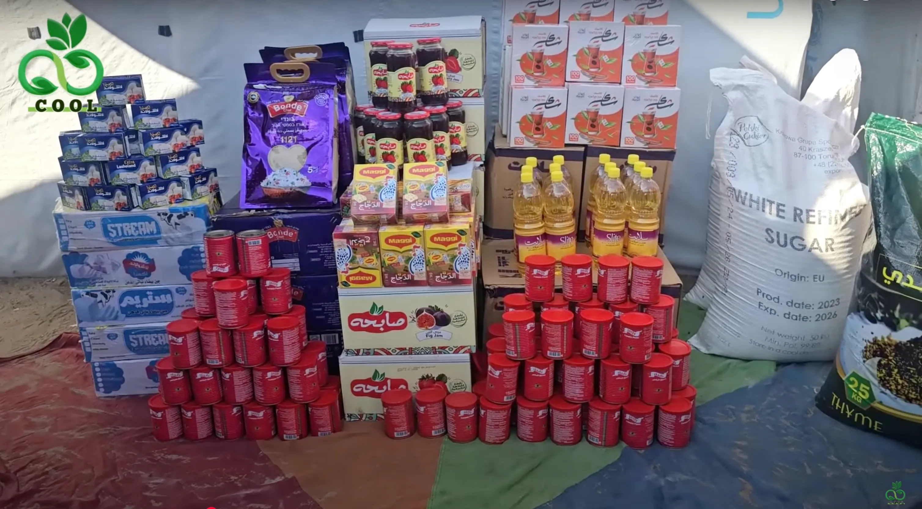 Distribution of pantry staples and bulk food items - image